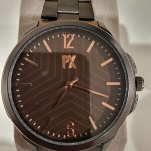 PX Black and Brown Watch